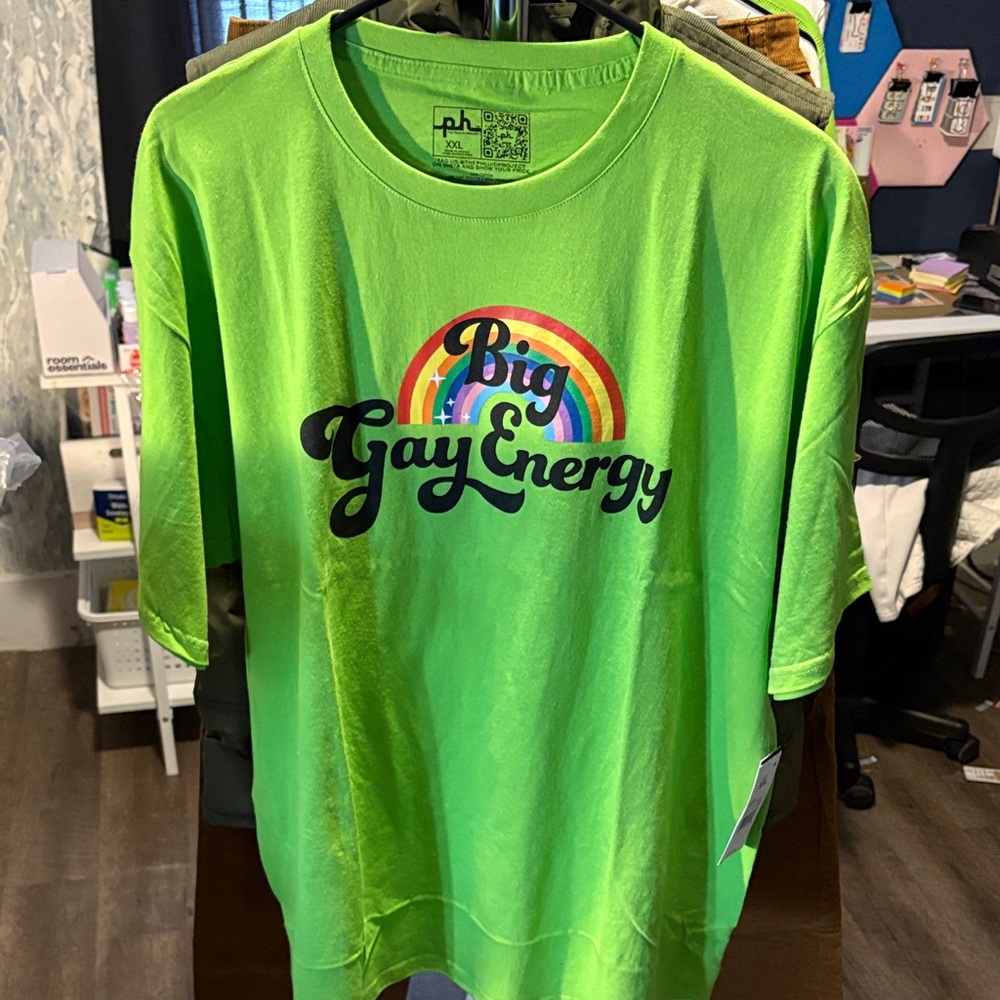 The Phluid Project Vibrant Green Tee